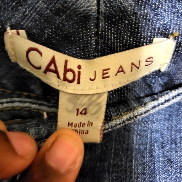 CAbi Women's Blue Boot Cut Jeans - Picture 3 of 7